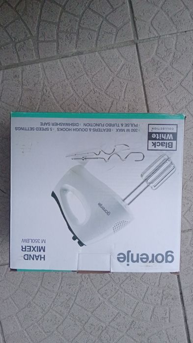 NOWY mikser biały