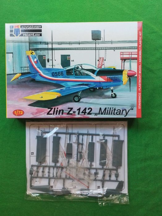 1/72 KP Kovozasvody Prostejov KPM0143 Zlin Z 142 Military version kit modelismo