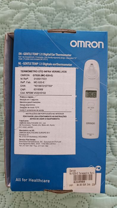 Termômetro Auricular Digital IV Omrom