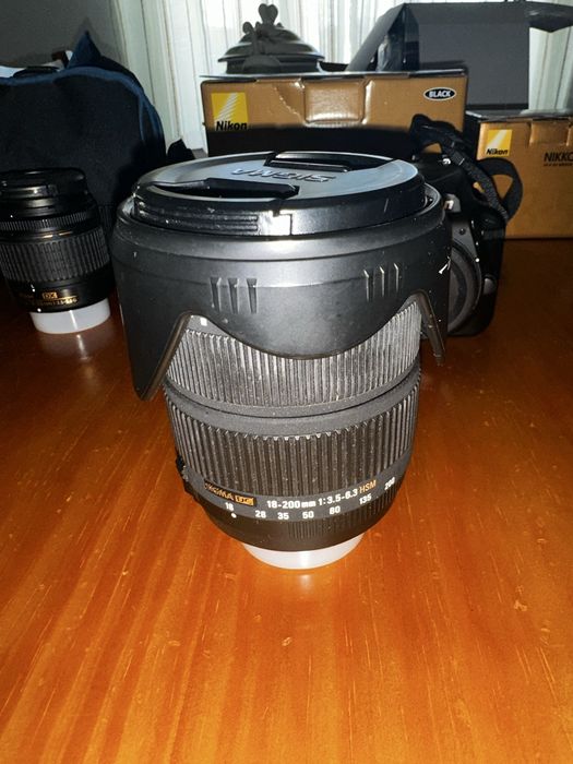 Nikon D3400 + 2 Lentes (18-55 e 18-200) + Tripé + Mala | Kit Completo