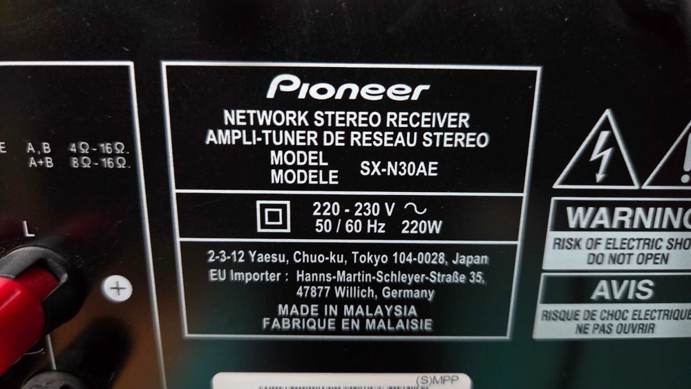 Amplitune Pioneer SX-N30AE