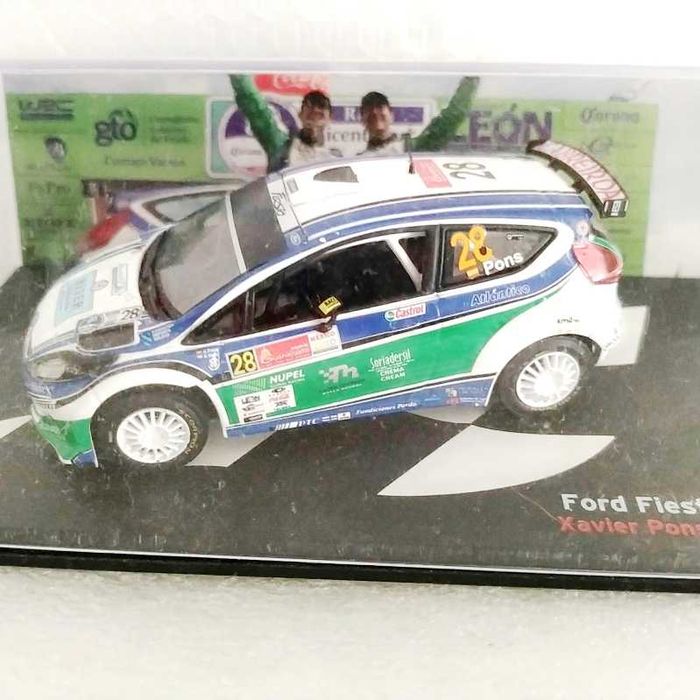 Ford Fiesta GT3 RS Xavier Pons e Álex Haro Rally México 2010