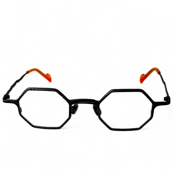 Okulary do komputera zerówki tytan gotyckie unisex