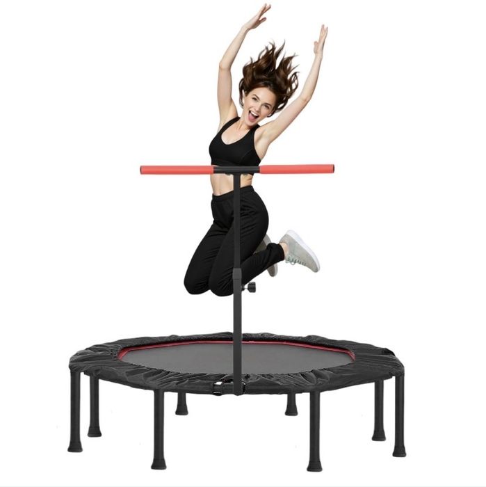 Trampolina fitness, ośmiokątna, 128 cm, do 150 kg