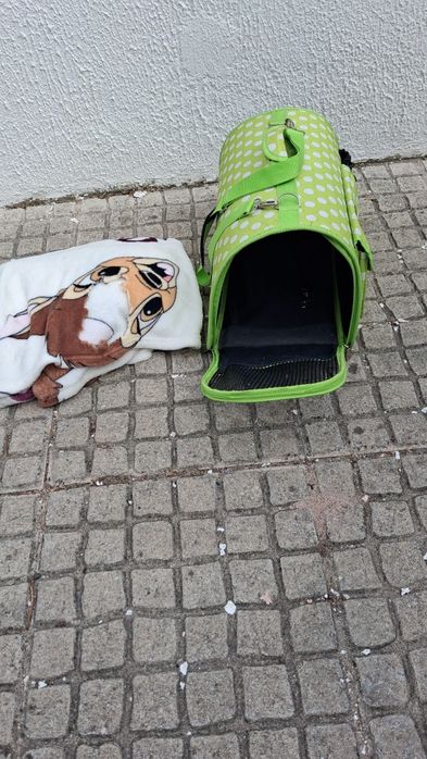 Transportadora para animal pequeno,em tecido forte