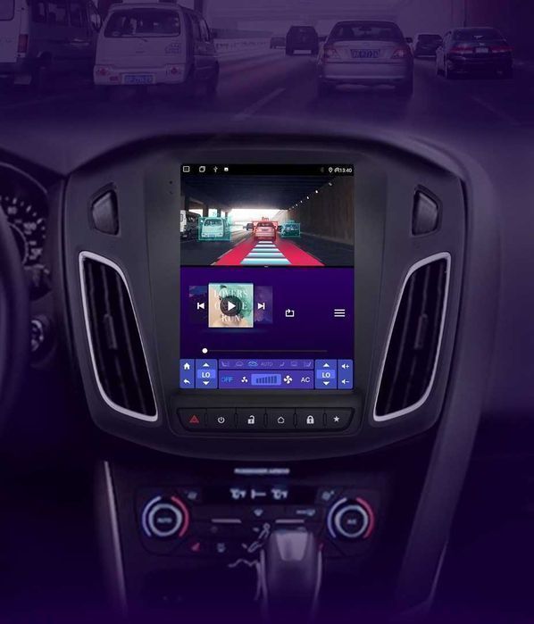 Ford Focus MK3 – Radio Android 15 9.7" CarPlay Android Auto 1GB/16GB GPS Nawigacja Stacja Multimedialna WiFi Bluetooth PL