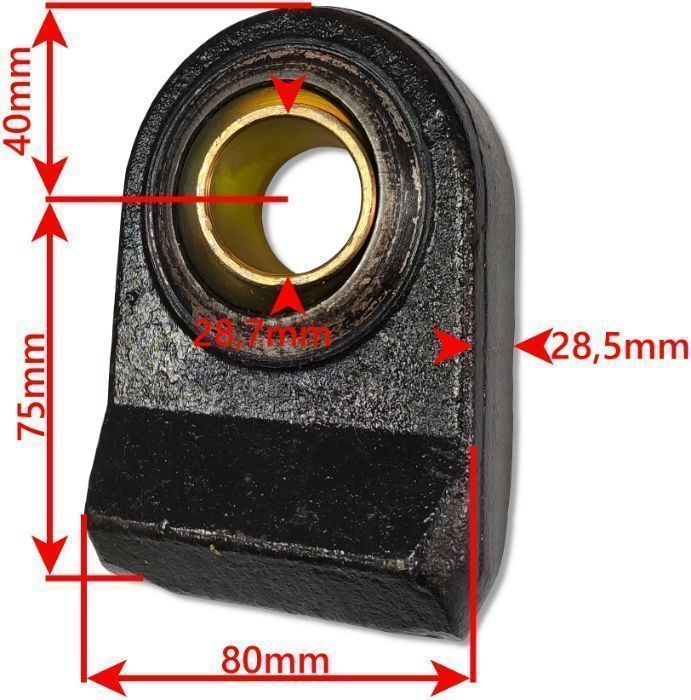 Końcówka Przegub Cięgła Tylnego 28,7mm URSUS C-385 [2432]