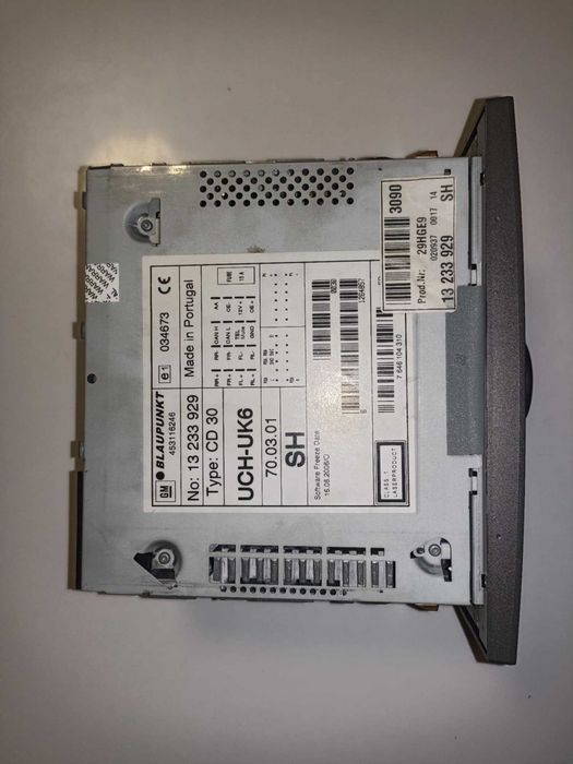 Opel Radio CD 30 MP3 + Ramka + Wyświetlacz