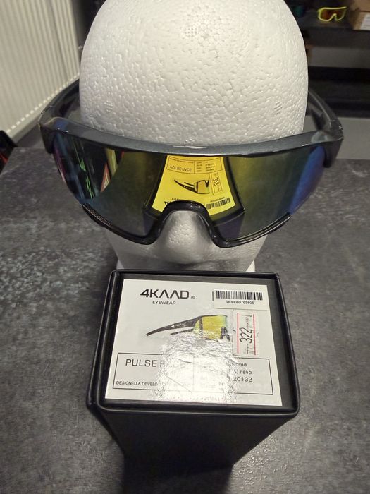 Okulary sportowe 4KAAD Pulse – nowe – lustro blue revo – sklep