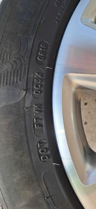 Jantes com pneus - usadas - original VW