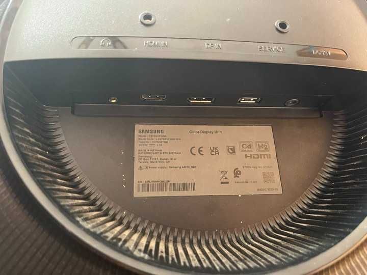 Monitor Uszkodzony Samsung.