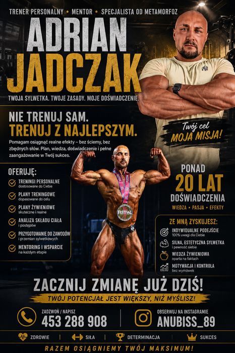 Trener personalny motywator