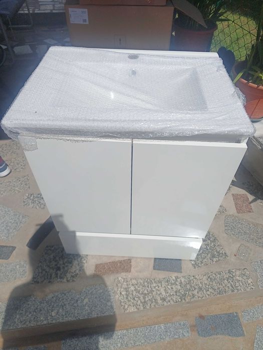 Móvel WC branco NOVO