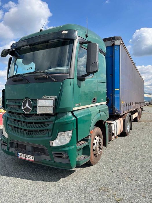 Комплект Mersedes-Benz Actros 1843 2015 + Krone SD 2012