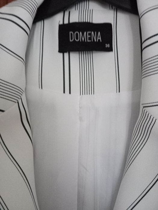 Blazer branco viscose 36