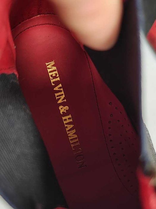 - Melvin & Hamilton Toni 6 - Markowe botki, sztyblety r. 45