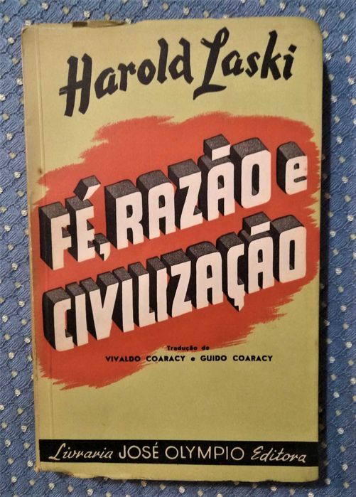 Fé, Razão e Civilização: Ensaio de Análise Histórica Harold Laski 1946