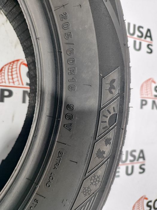 2 pneus semi novos 205-60R16 96V - Oferta da entrega na sua morada