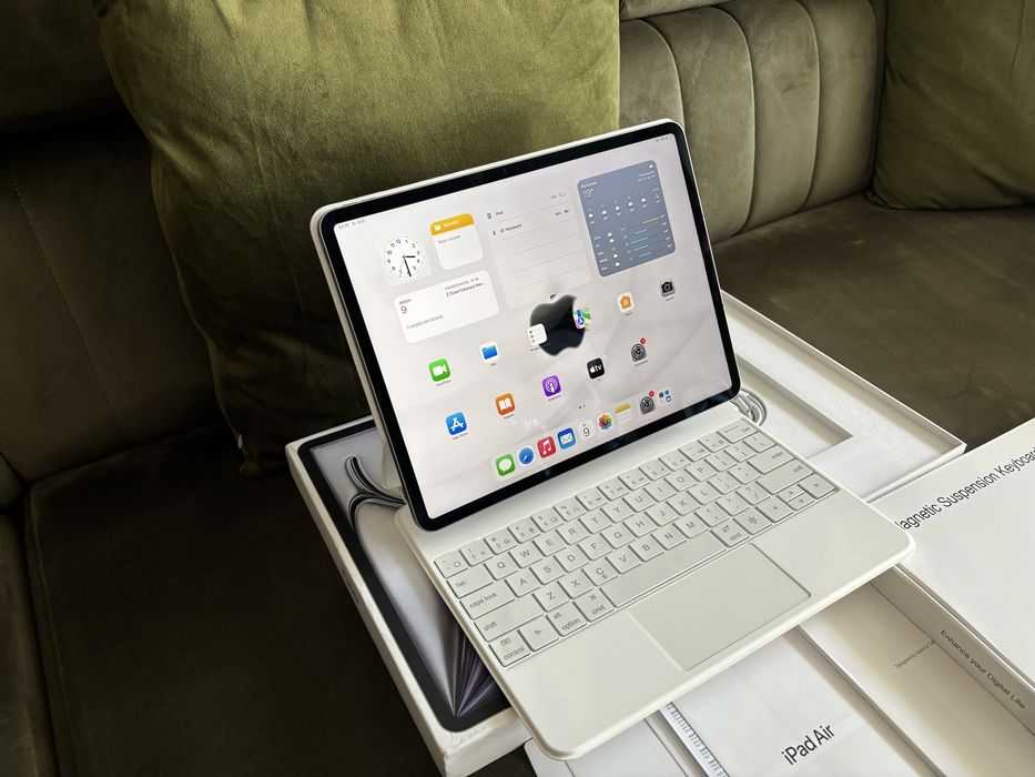 IPad Air 13 256GB Wifi+Cellular GW Prod 8MC/M2 2024/Magnetic!