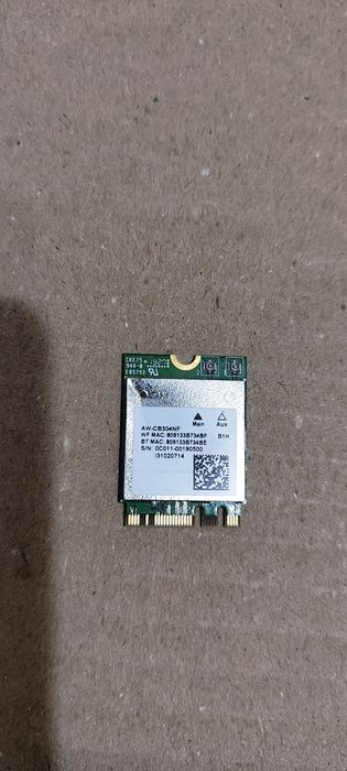 Wi-fi+BT модуль M.2 Realtek RTL8821CE (б/у)на ноутбук Asus ga502du