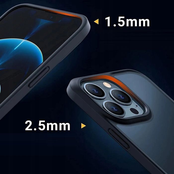 Matowe Etui Do Iphone 14 Pro Max Case Obudowa Silikonowa Matt Ochrona