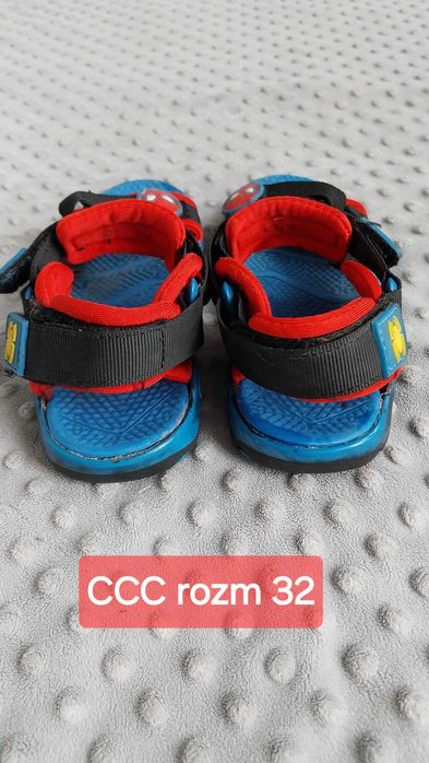 Sandały chłopięce Spider-Man CCC rozm 32 Szybka wysyłka