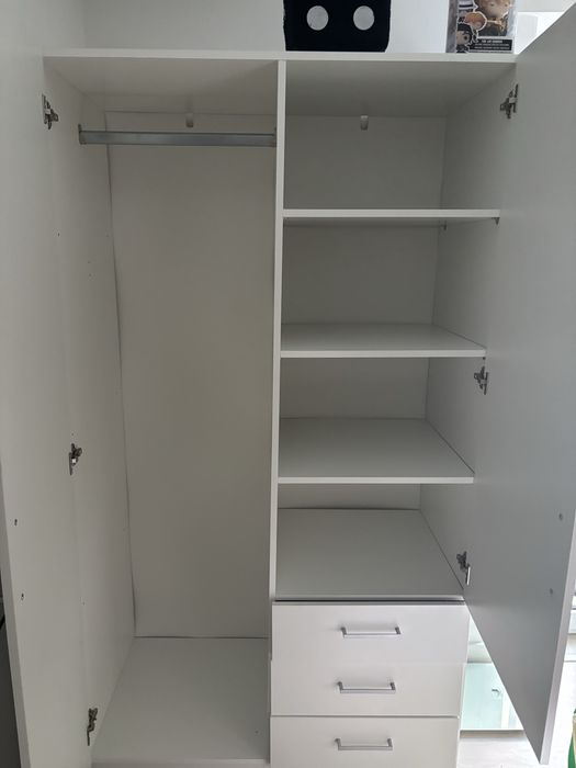 Roupeiro 2 portas branco