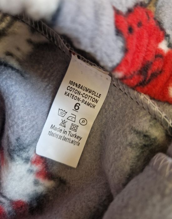 Тепла піжама Fancy Kids дівчинка 5-6 р домашній костюм