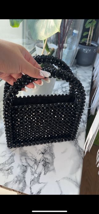 Сумка ручної роботи з намистин