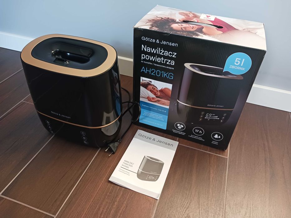 Nawilżacz GÖTZE & JENSEN - AH201KG ultradźwiękowy - 5L jonizacja