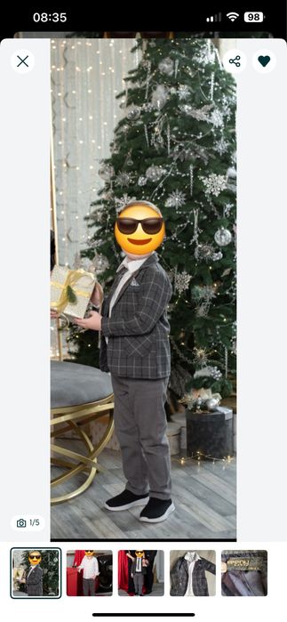 Костюм на хоопчика 5 років, піджак, костюм на фотосесію