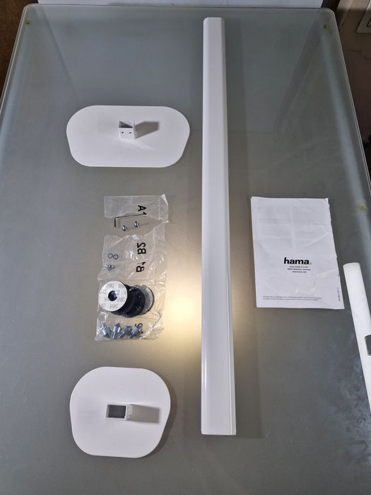 Hama Stojak na Sprzęt DVD/Audio Biały Uniwersalny