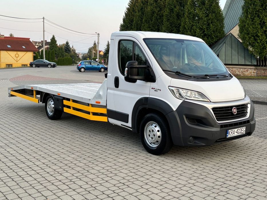 Laweta ducato 2.3 aluminiowa Uszkodzony silnik pali jeździ