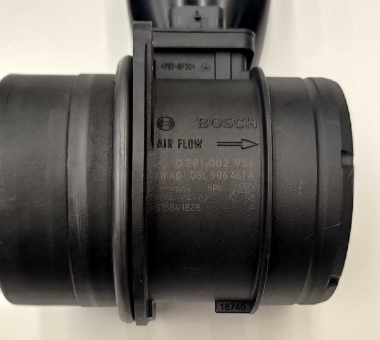 Caixa Filtro Ar, medidor de massa de ar