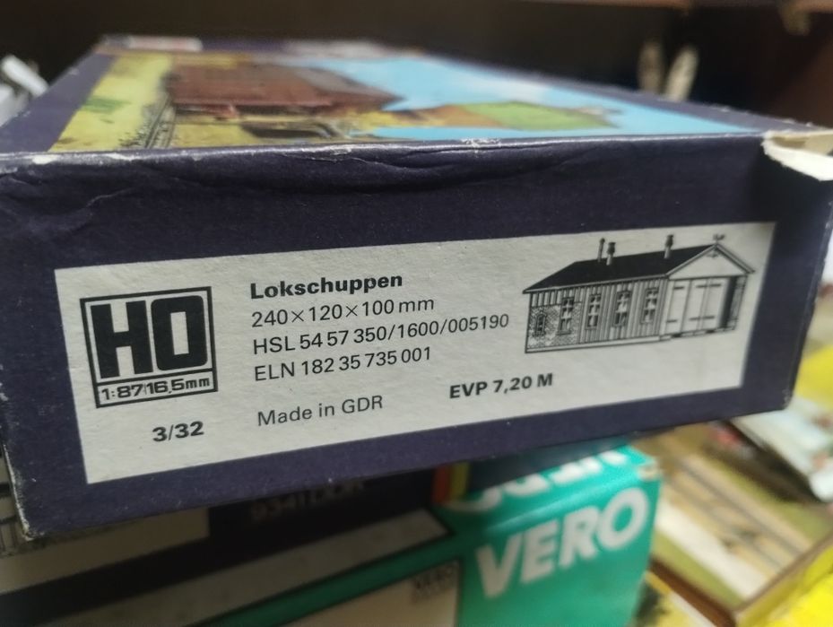 Parowozownia H0 1:87 Vero nowa DDR