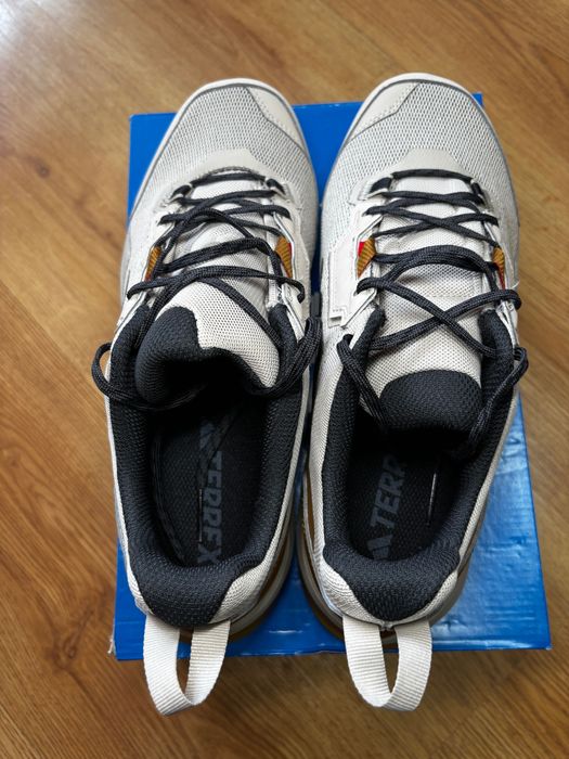 Adidas Terrex AX4 IH1131 BUTY Trekkingowe męskie BEŻOWE TRAPERY TRAIL