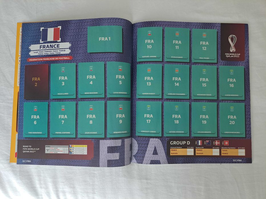 Caderneta Mundial Qatar 2022 - Nova - Sem cromos colados - Panini