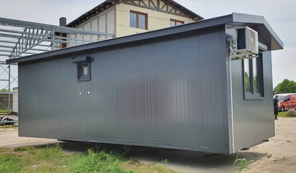Kontener mieszkalny, Domek mobilny, Domek letniskowy 27 m.