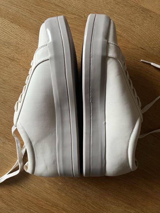 Buty wiązane  białe  sneakersy  Even&Odd