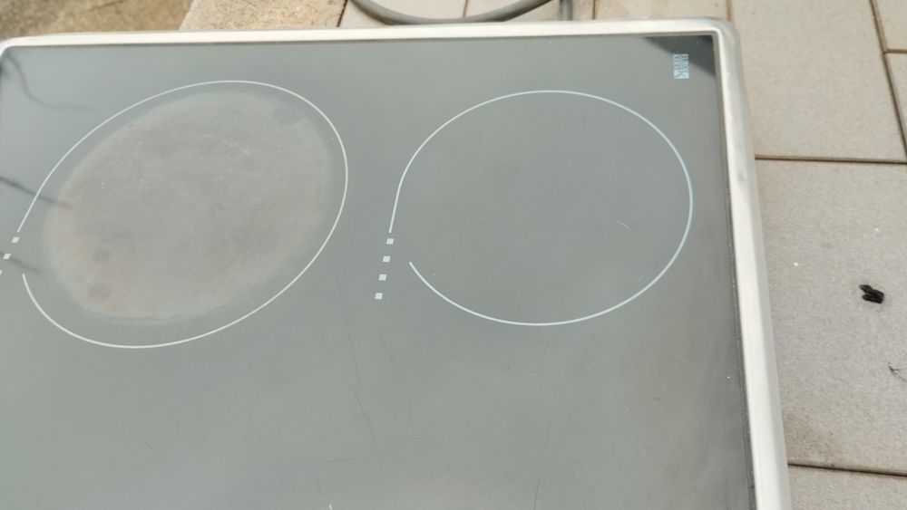 Placa vidro cerâmica tatil da Fagor