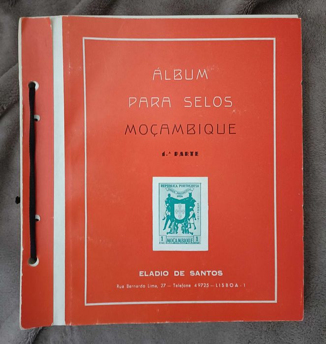 Album de selos de Moçambique