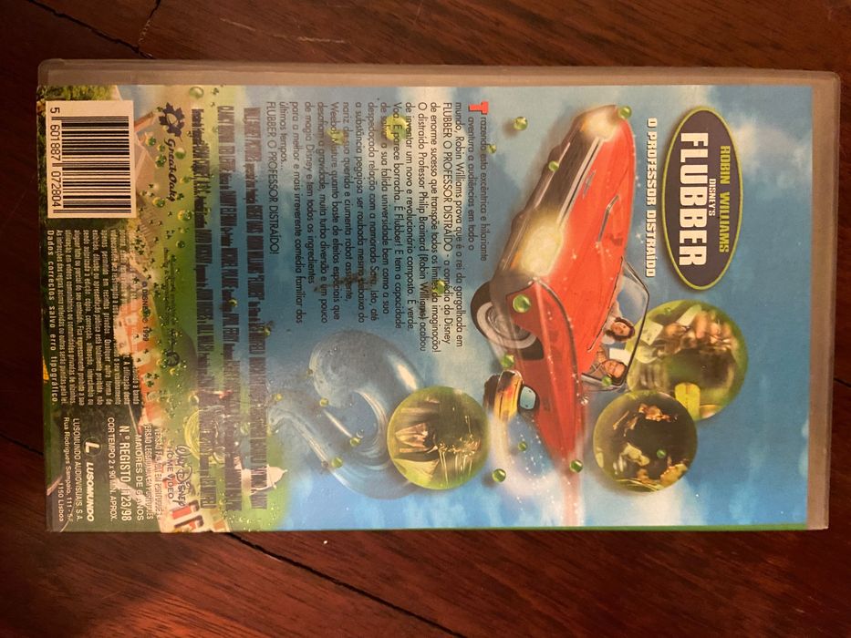 VHS Flubber O professor distraído