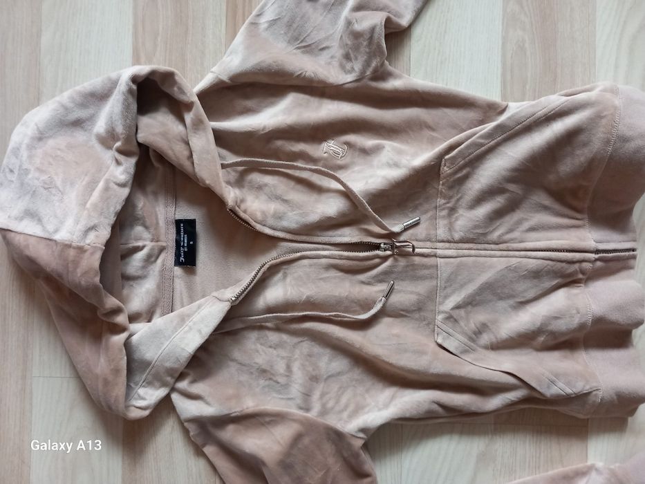 Juicy couture bluza welurowa s