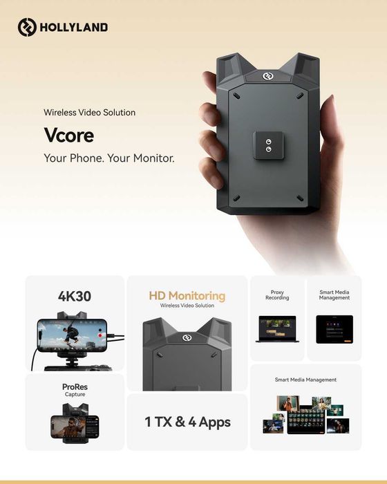 Hollyland Vcore | Wireless Video Transmitter | SELADO