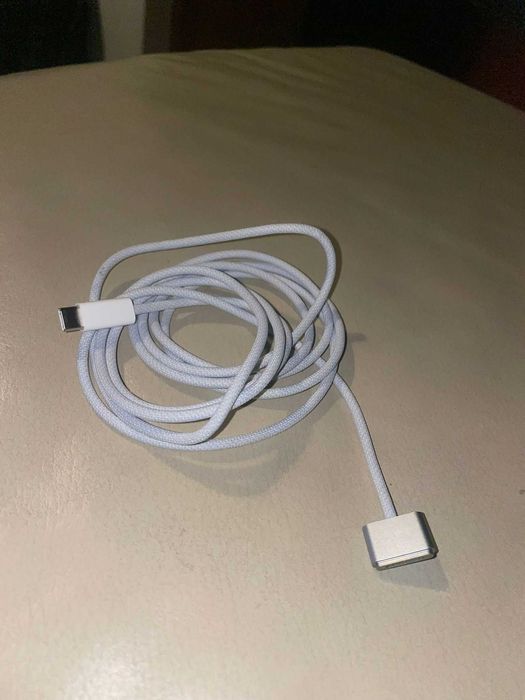 Cabo para carregador macbook USB‑C para MagSafe 3 (2 m) - Prateado