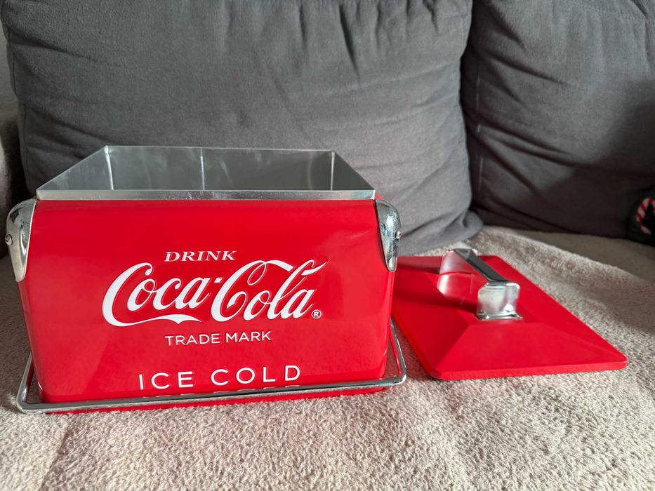Geleira Metálica Coca Cola