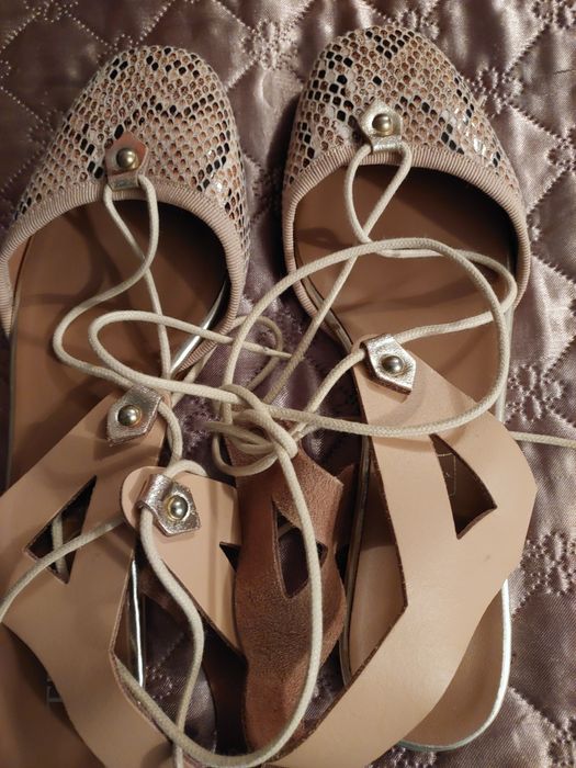 baleriny,sandały,włoskie buty r39
