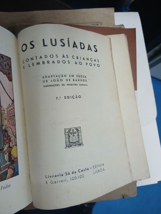 Os Lusíadas contados às crianças e lembrados ao povo, adap. João de Ba