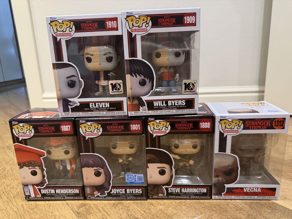 Фігурки Funko pop Stranger things