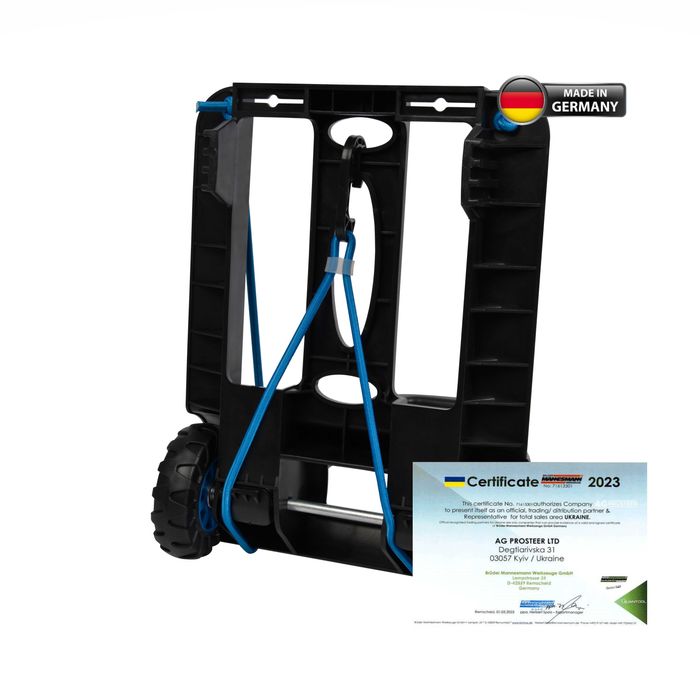 Ручний транспортний візок до 50 кг 4003315848639 Mannesmann M00925